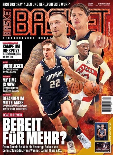 Basket Germany – Marz 2024 Cover