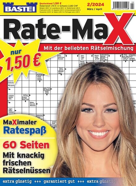 Bastei Rate-Max – Marz-April 2024 Cover