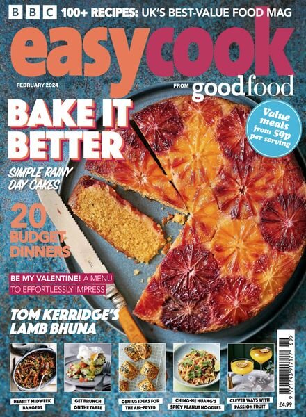 BBC Easy Cook UK – February 2024 Cover