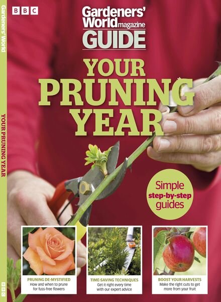 BBC Gardeners World Specials – Your pruning Year – February 2024 Cover