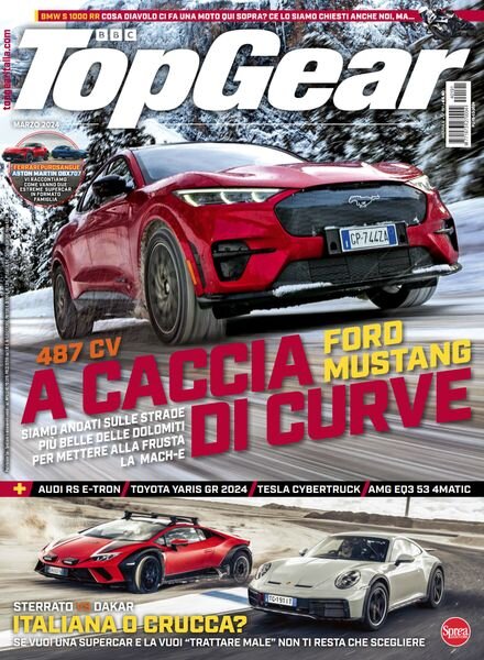 BBC Top Gear Italia – Marzo 2024 Cover