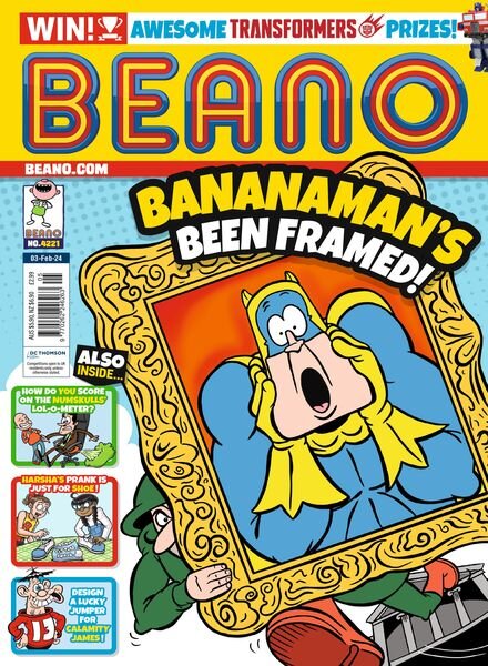 Beano – 31 January 2024 Cover