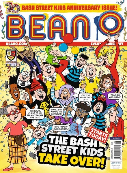 Beano – 7 February 2024 Cover