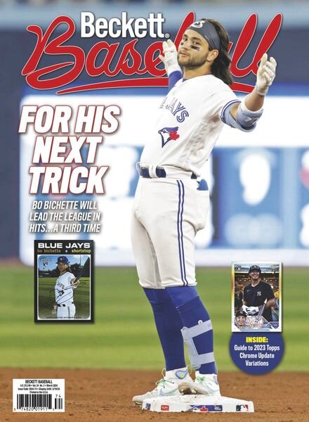 Beckett Baseball – March 2024 Cover
