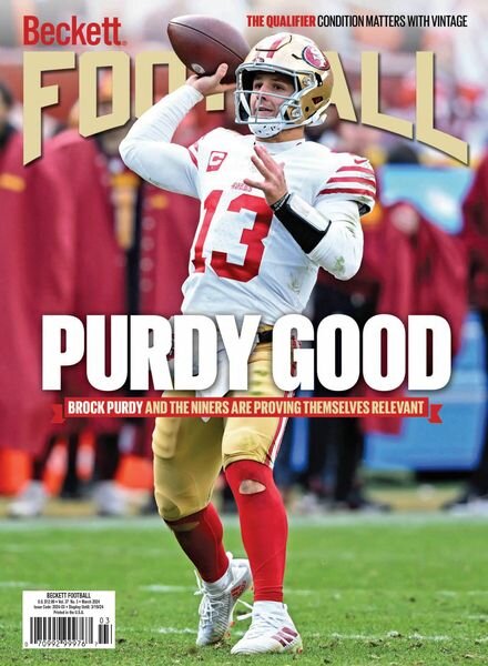 Beckett Football – March 2024 Cover