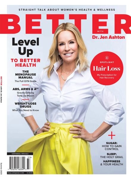 BETTER with Dr Jen Ashton – Level Up To Better Health 2023 Cover