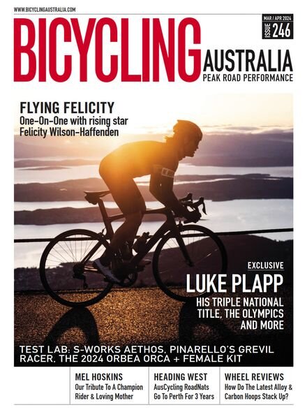 Bicycling Australia – March-April 2024 Cover