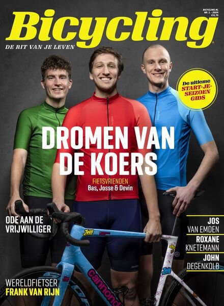 Bicycling Nederland – Februari 2024 Cover