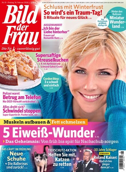 Bild der Frau – 16 Februar 2024 Cover