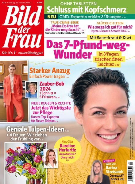 Bild der Frau – 26 Januar 2024 Cover