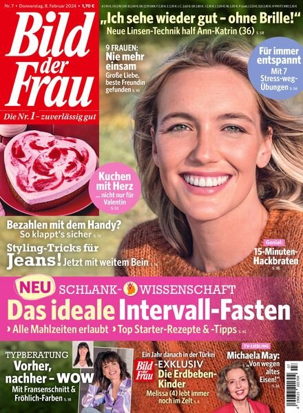 Bild der Frau – 8 Februar 2024 Cover