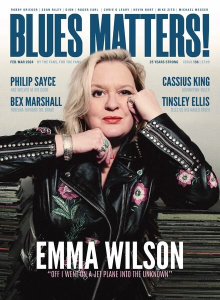 Blues Matters! – Issue 136 – February-March 2024 Cover