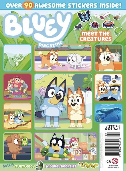 Bluey Magazine – Issue 45 – February 2024 Cover