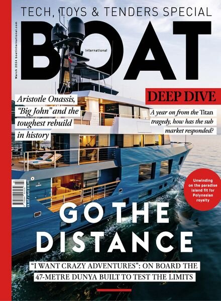 Boat International – March 2024 Cover