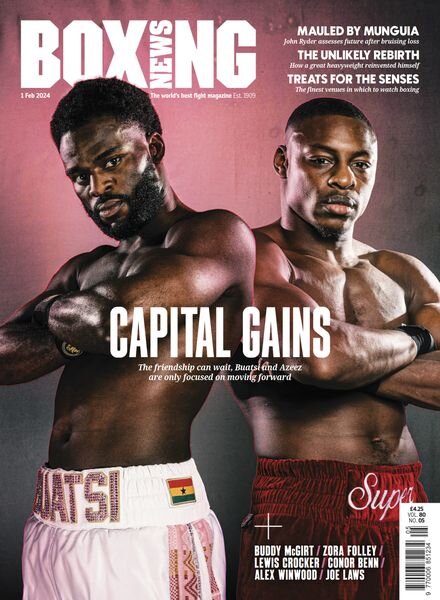 Boxing News – 1 February 2024 Cover