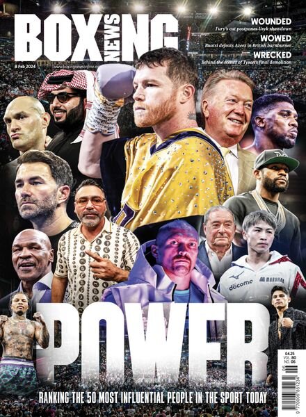 Boxing News – 8 February 2024 Cover