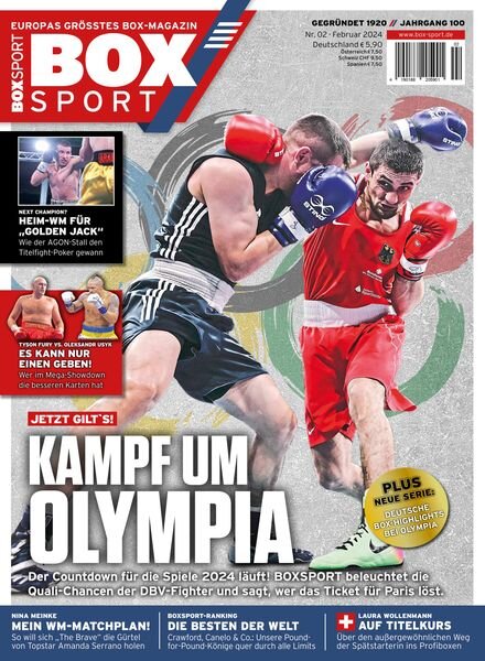 BoxSport – Februar 2024 Cover