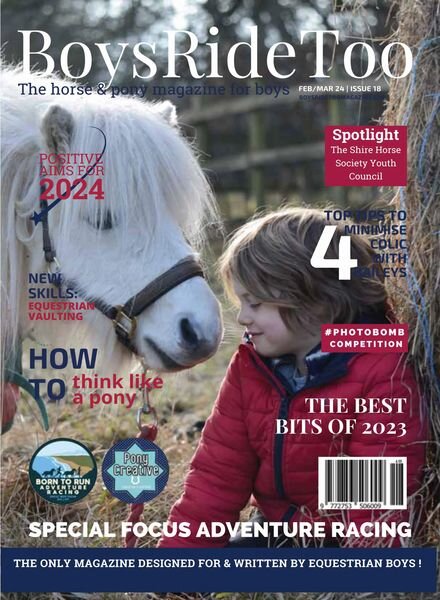 Boys Ride Too – February-March 2024 Cover