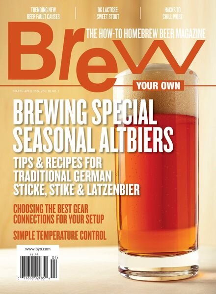 Brew Your Own – March-April 2024 Cover