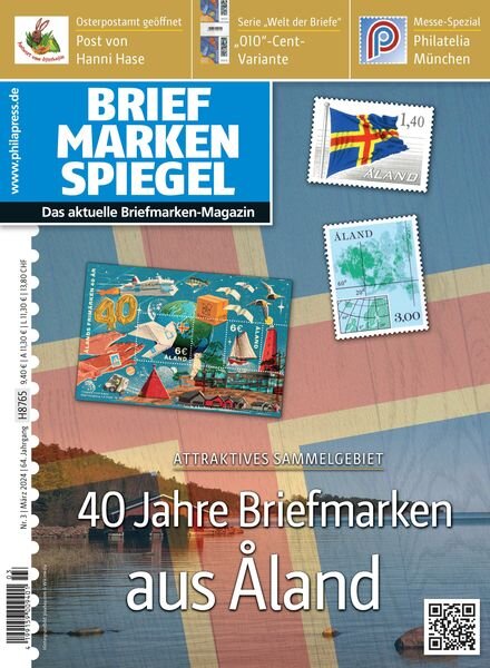 Briefmarken Spiegel – Marz 2024 Cover