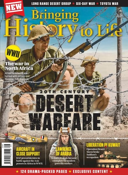 Bringing History to Life – Desert Warfare – February 2024 Cover