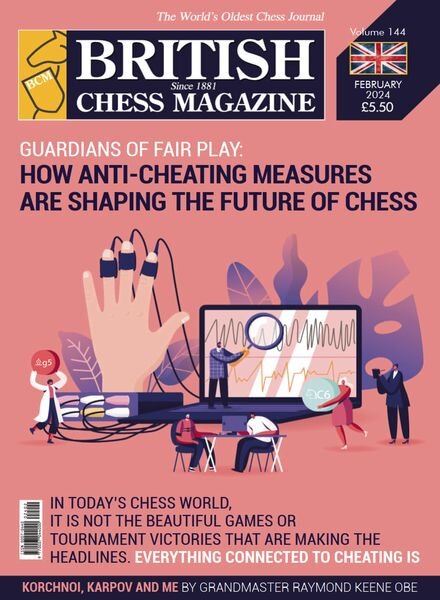 British Chess Magazine – February 2024 Cover