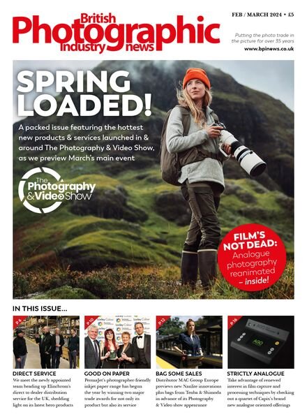 British Photographic Industry News – FebruaryMarch 2024 Cover