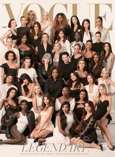 British Vogue – March 2024 Cover