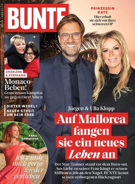 Bunte – 1 Februar 2024 Cover