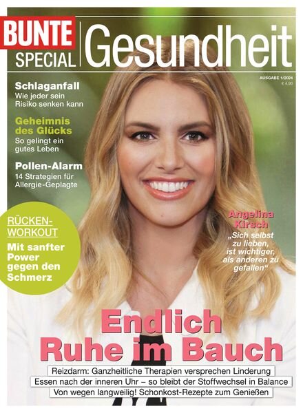 Bunte Gesundheit – Februar 2024 Cover