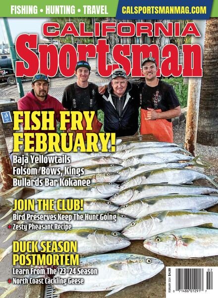 California Sportsman – February 2024 Cover