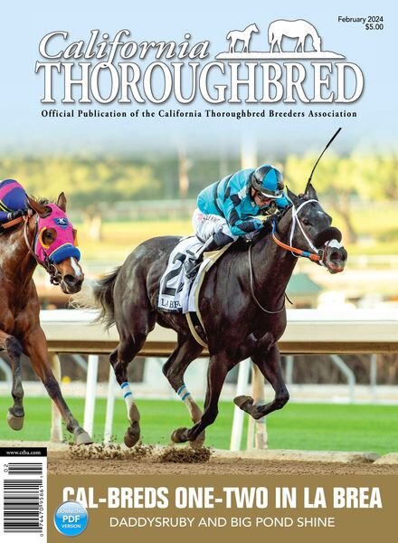 California Thoroughbred Magazine – February 2024 Cover