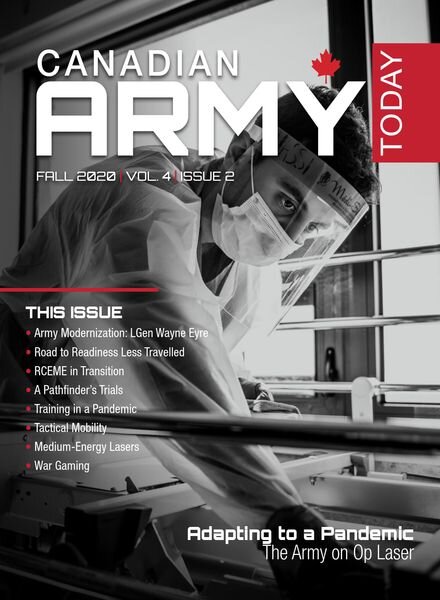 Canadian Army Today – Fall 2020 Cover