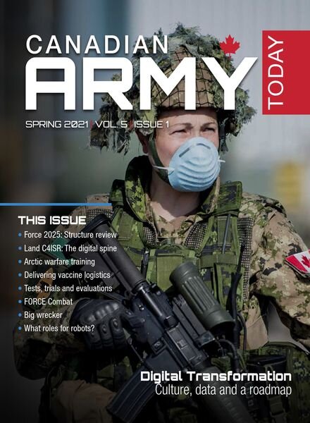 Canadian Army Today – Spring 2021 Cover