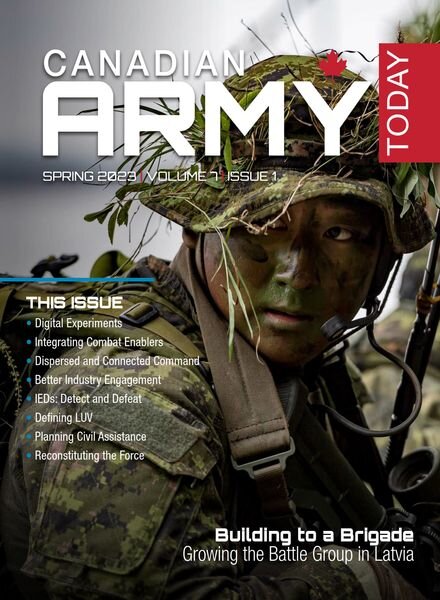 Canadian Army Today – Spring 2023 Cover