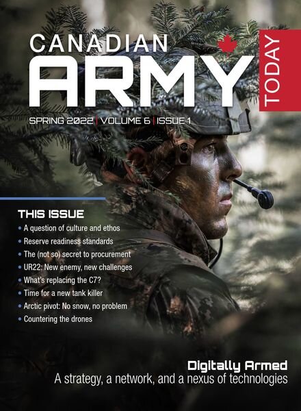 Canadian Army Today – Spring2022 Cover