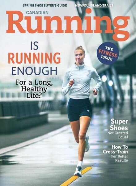 Canadian Running – March-April 2024 Cover