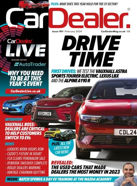 Car Dealer – Issue 191 February 2024 Cover