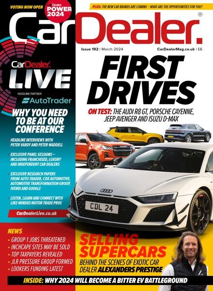 Car Dealer – Issue 192 March 2024 Cover