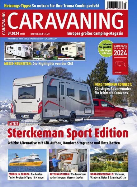 Caravaning – Marz 2024 Cover