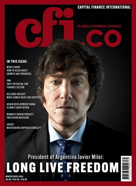 CFIco Capital Finance International Magazine – Winter 2023-2024 Cover
