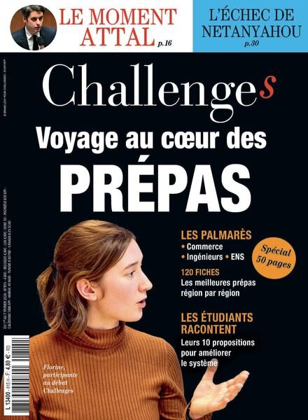 Challenges – 1er Fevrier 2024 Cover