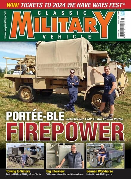 Classic Military Vehicle – March 2024 Cover