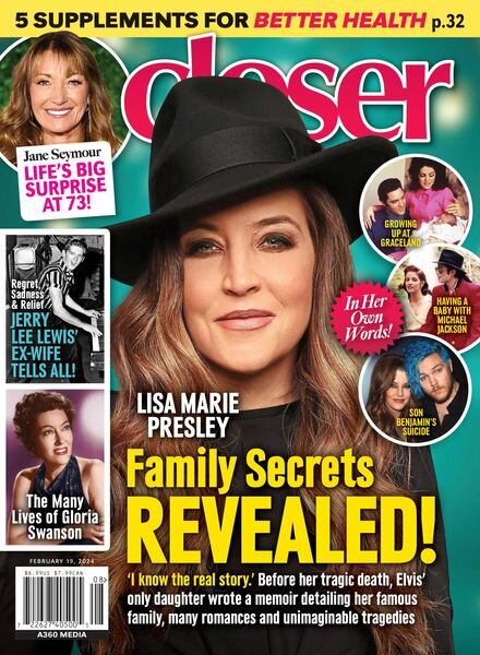 Closer USA – February 19 2024 Cover