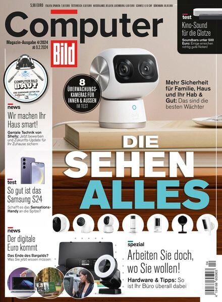Computer Bild Germany – 9 Februar 2024 Cover