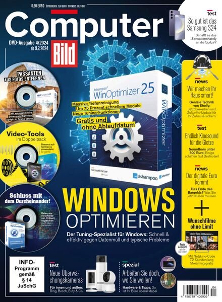 Computer Bild VIP – 09 Februar 2024 Cover
