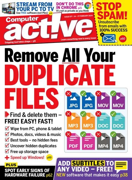 Computeractive – Issue 677 – 14 February 2024 Cover