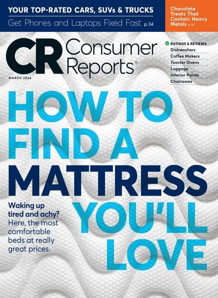 Consumer Reports – March 2024 Cover