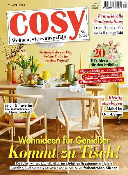 Cosy – Februar 2024 Cover