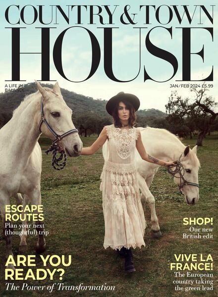 Country & Town House – January-February 2024 Cover